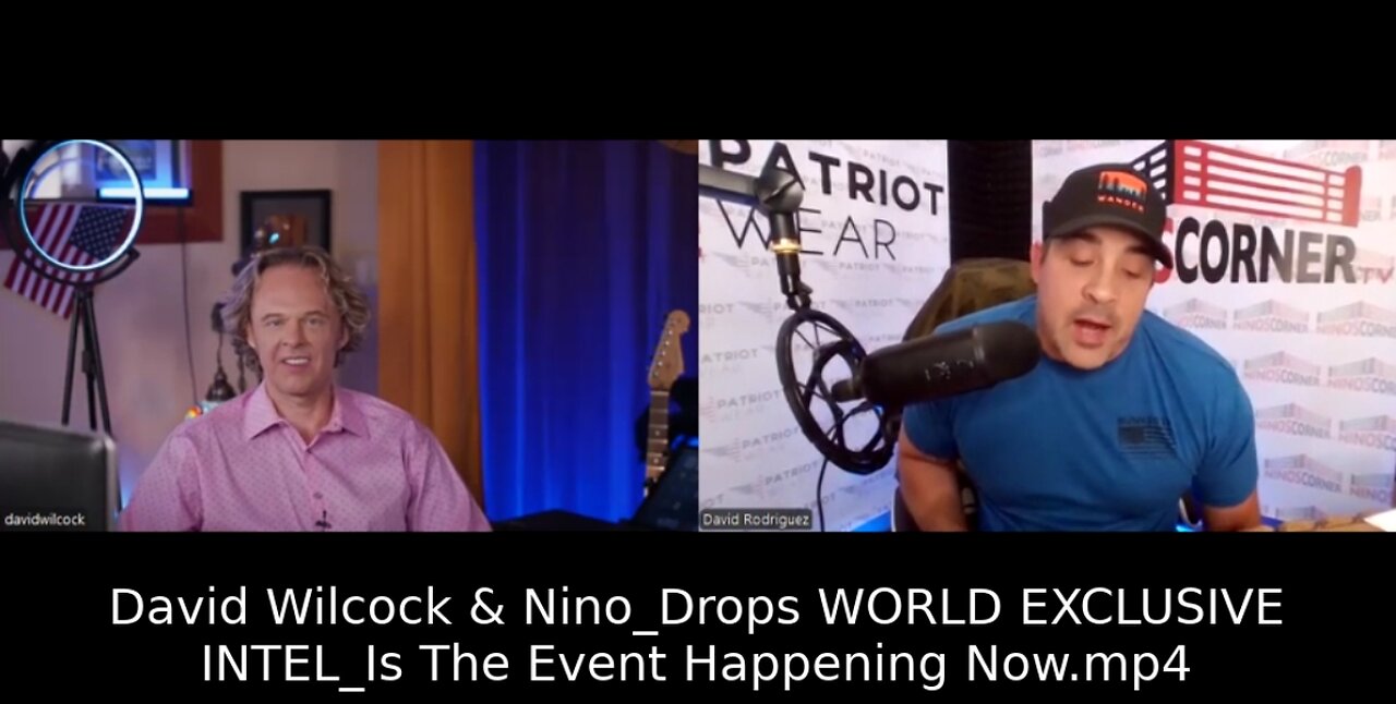 David Wilcock & Nino_Drops WORLD EXCLUSIVE INTEL