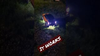 IT WORKS - CHEAP LIGHTS - trx4 bronco - flysky noble nb4