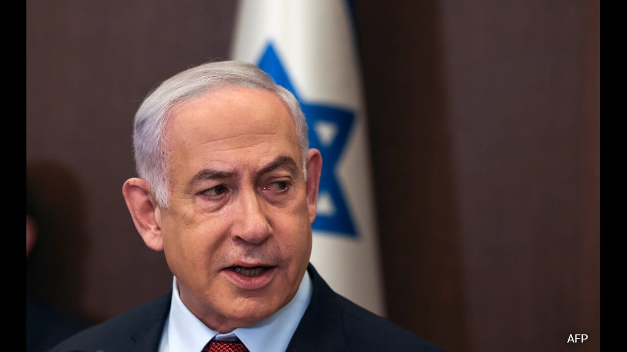 Netanyahu gives a statement, takes questions on the eve of the 100th day of the war.