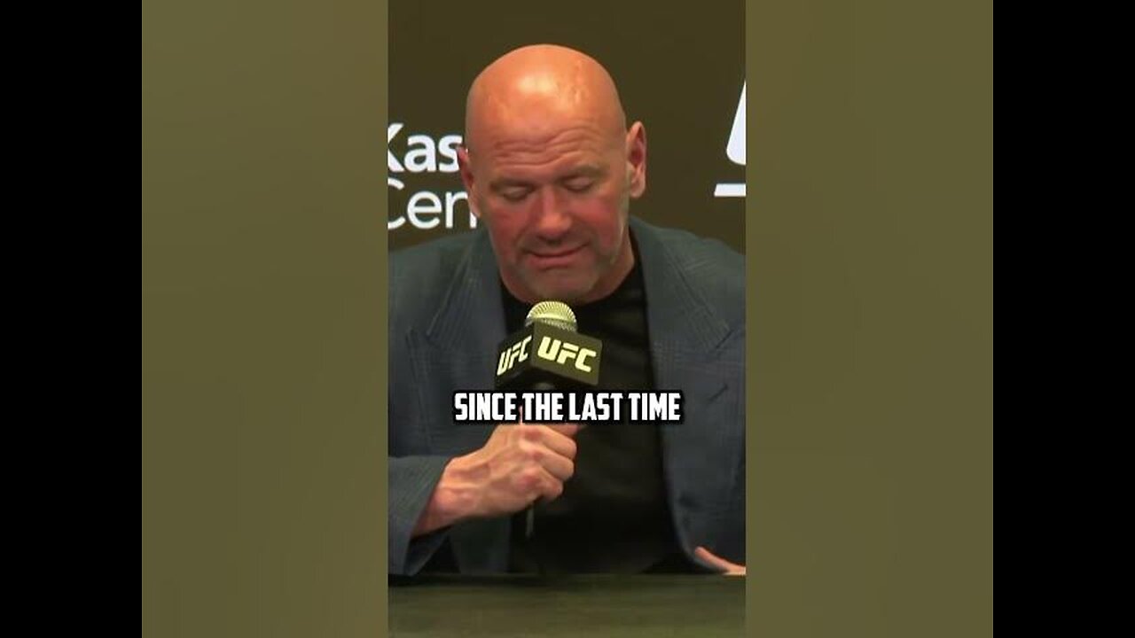 UFC 287: Post-Fight Press Conference - Dana White on Watching Fights with Donald Trump