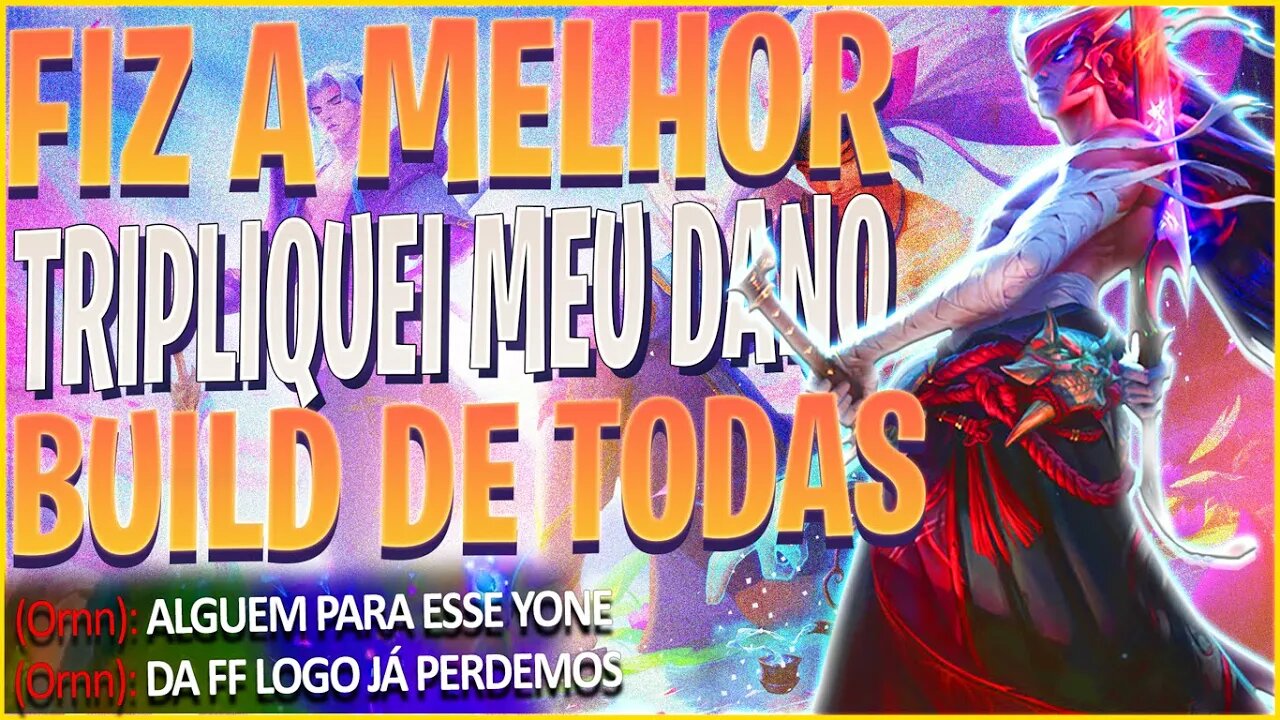 *VAI SER NERFADO* FAÇA ESSA BUILD DE YONE TOP E SUBA DE ELO NA PRÉ-SEASON DO LEAGUE OF LEGENDS 2021