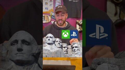 Mount Rushmore! Video Game Consoles! #fyp #xbox #playstation #videogames #nintendo