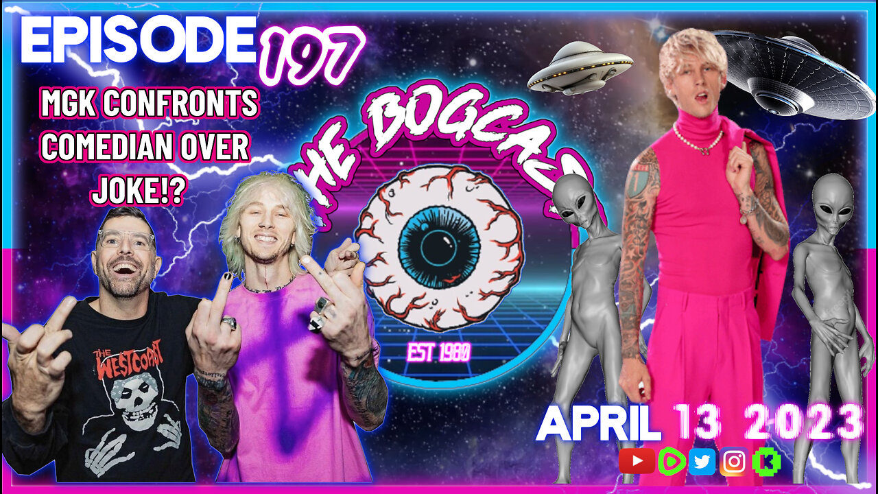 MGK Confronts Comedian over a Joke, the Stand-up Comedy & UFO Report | #197: The Bogcast