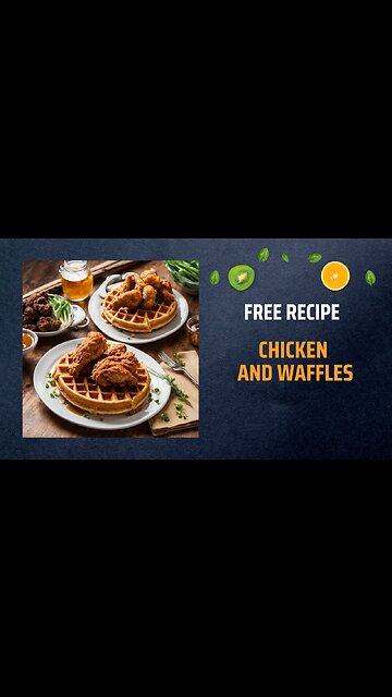 Free Chicken and Waffles Recipe 🍗🧇🍁