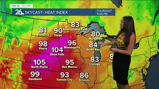Brittney's NBC 26 Weather Forecast