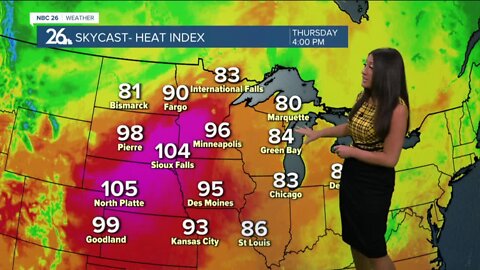 Brittney's NBC 26 Weather Forecast