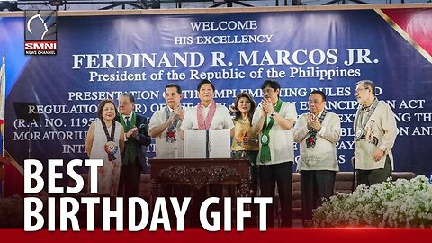 Pagkumpleto ng IRR ng New Agrarian Emancipation Act, 'best birthday gift' na natanggap ni PBBM