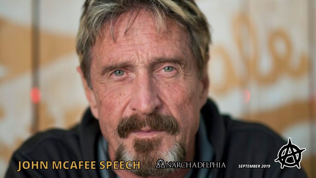 John McAfee Speech - Open Your Cage & Set Yourself Free [Rice Rewind]