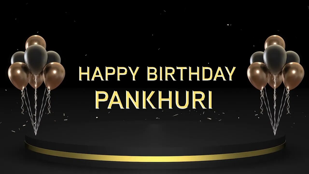 Wish you a very Happy Birthday Pankhuri