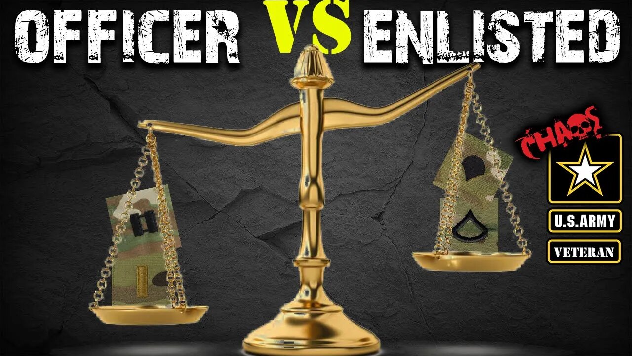 OFFICER V.S ENLISTED: Joining the US Army - which is better?