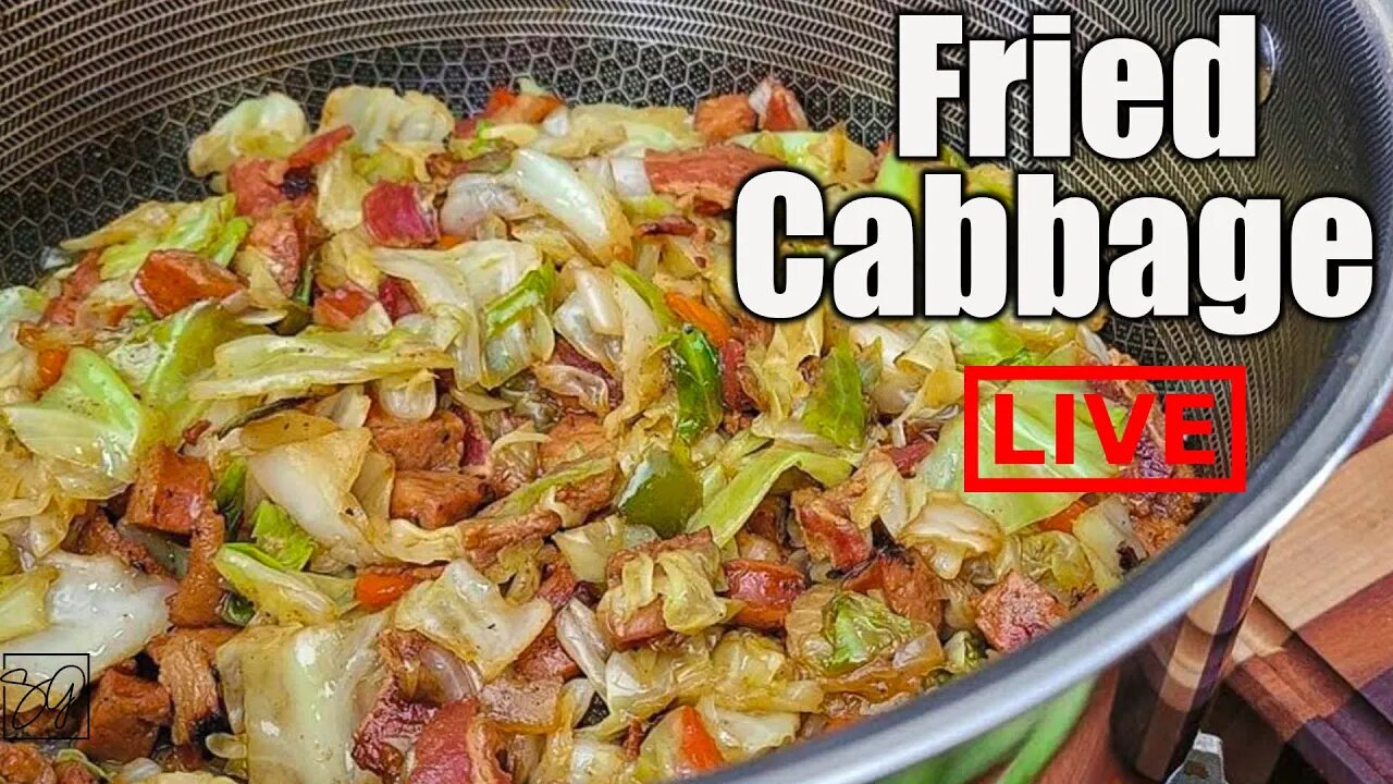 Easy and Delicious Fried Cabbage | LIVE w/AB