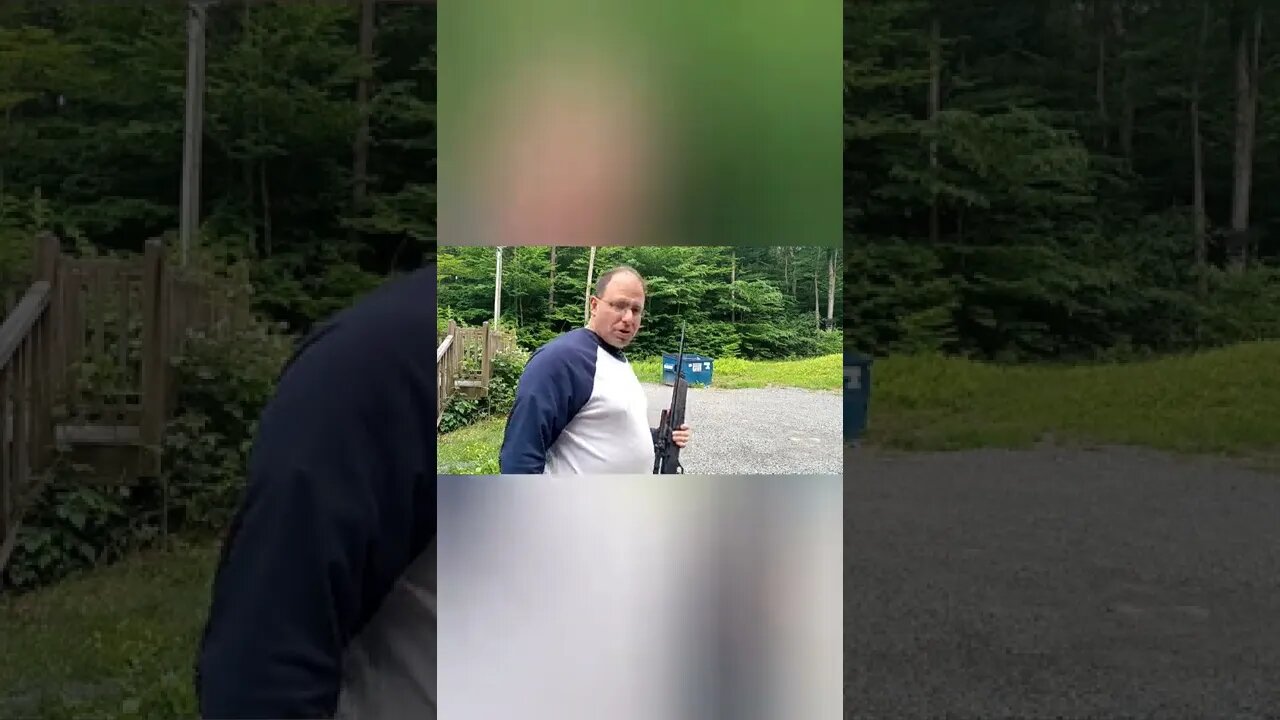 Joey-bear gets a BB in the Butt