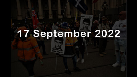 17 September 2022 - Melbourne Freedom Protest