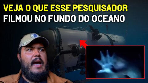 Veja o que esse pesquisador filmou no fundo do oceano