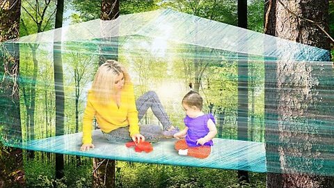 OMG! We Made A Tent From Plastic Wrap! Cool Survival Hacks By A PLUS SCHOOL
