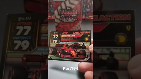 Topps Turbo Attax 2022 F1 Formula1 epic trading card opening best exclusive unboxing FRENCH GP2022