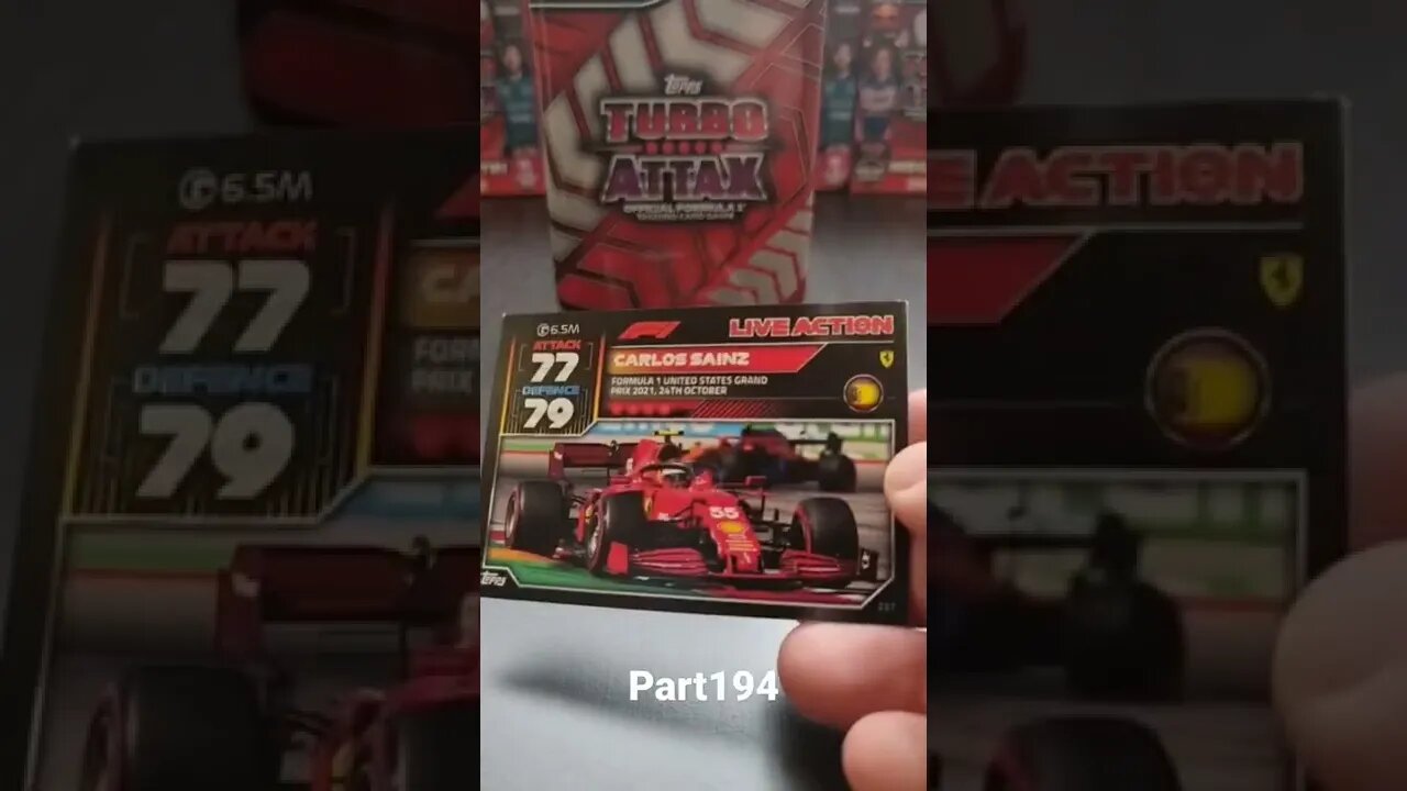 Topps Turbo Attax 2022 F1 Formula1 epic trading card opening best exclusive unboxing FRENCH GP2022