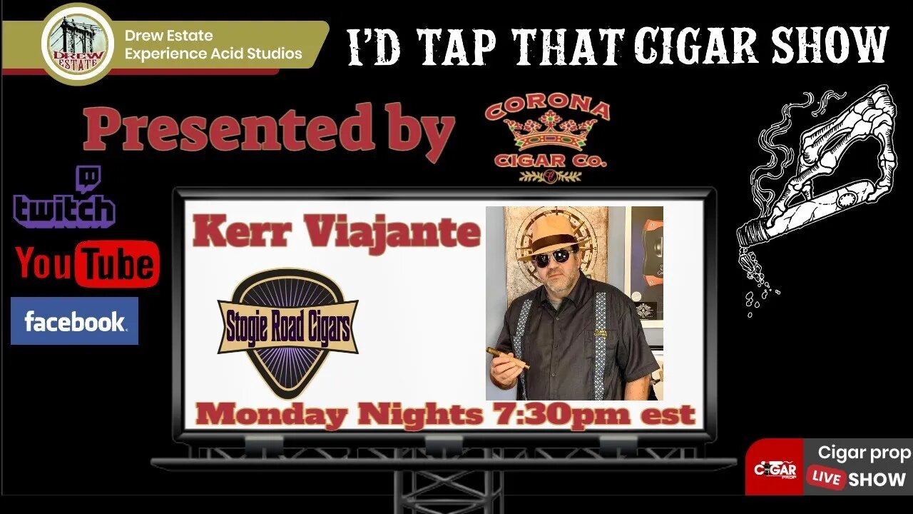 Kerr Viajante of Stogie Road Cigars, I'd Tap That Cigar Show Episode 115