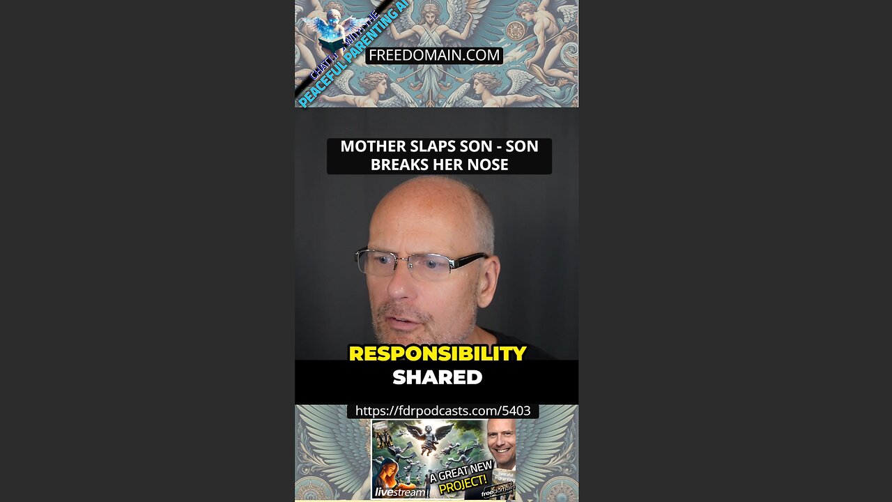 Mother Slaps Son - Son Breaks Her Nose