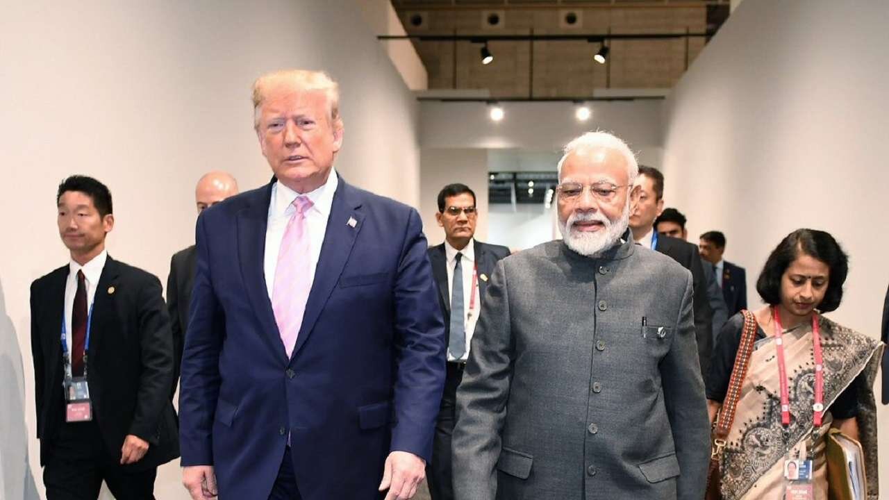 Trump's welcome in India 🇮🇳