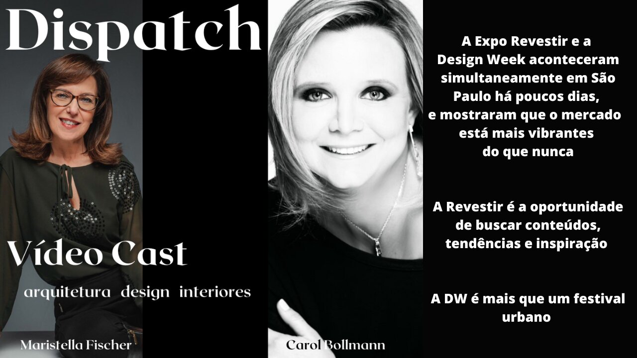 Dispatch Ep 09 Arquiteturaq Design Interiores - conversas com convidados inteligentes