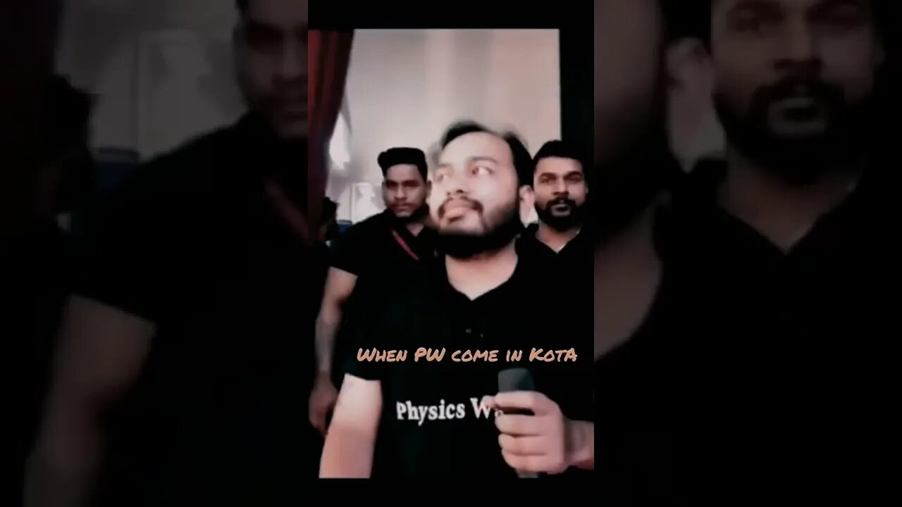 When Physics wallah come in Kota -- #physicswallah #motivational #trending #shorts ..