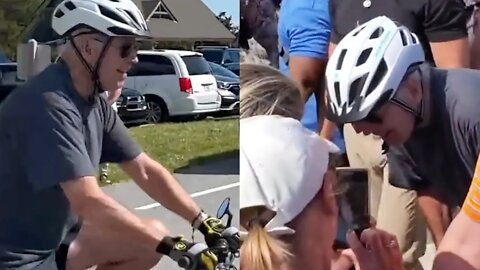 Joe Biden Falls For Little Girl?