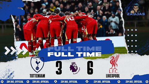 TOTTENHAM VS LIVERPOOL 3-6 || EXTENDED HIGHLIGHTS || ALL GOAL || PREMIER LEAGUE 24/25