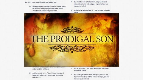 Parable of the Prodigal Son Decoded- Not what you have been told