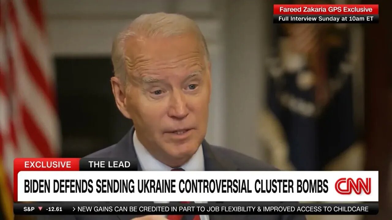 U.S. Stockpiles are Low / Ukraine Running out of Ammo - Cluster Bombs are the Answer?