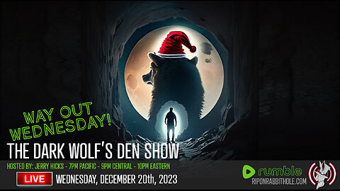 THE DARK WOLF’S DEN SHOW – WAY OUT WEDNESDAY