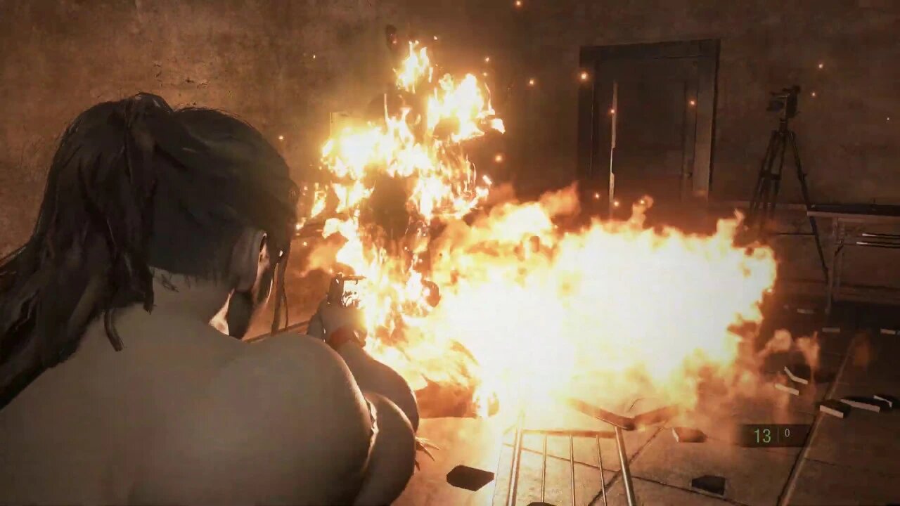 RE2 Mass Monster Mod - Full Walkthrough 4K Part 2/4 Underground & Police 2