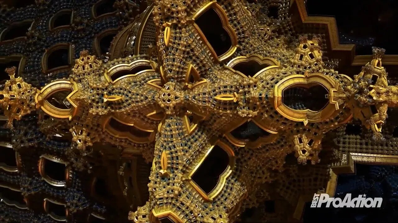 Treasure. 3D Fractal Animation