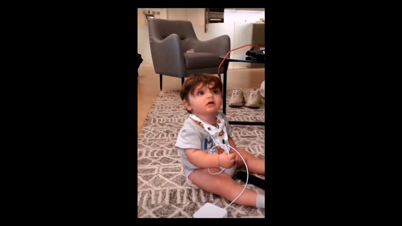 The moment a child wakes up