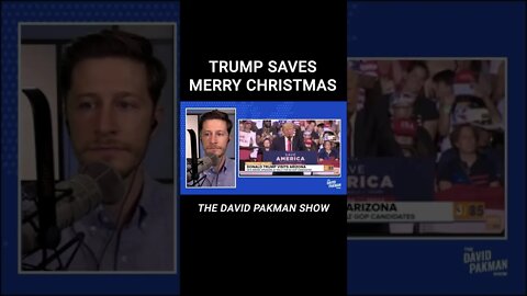 Donald Trump Claims that He Saved Christmas #shorts