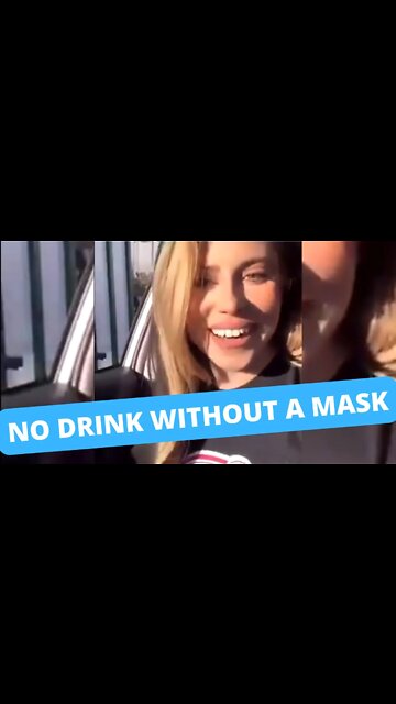LOL: "You can give me a Mask but You can't Give me a Drink?" #Shorts