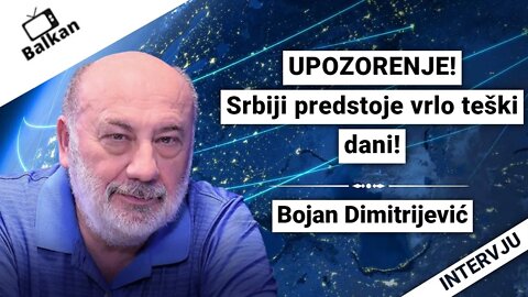 Bojan Dimitrijević-UPOZORENJE!Ovo je bitka za spas ljudske rase!