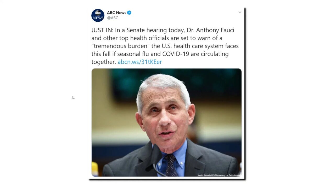 Dr Fauci's Self Fulfilling Crisis