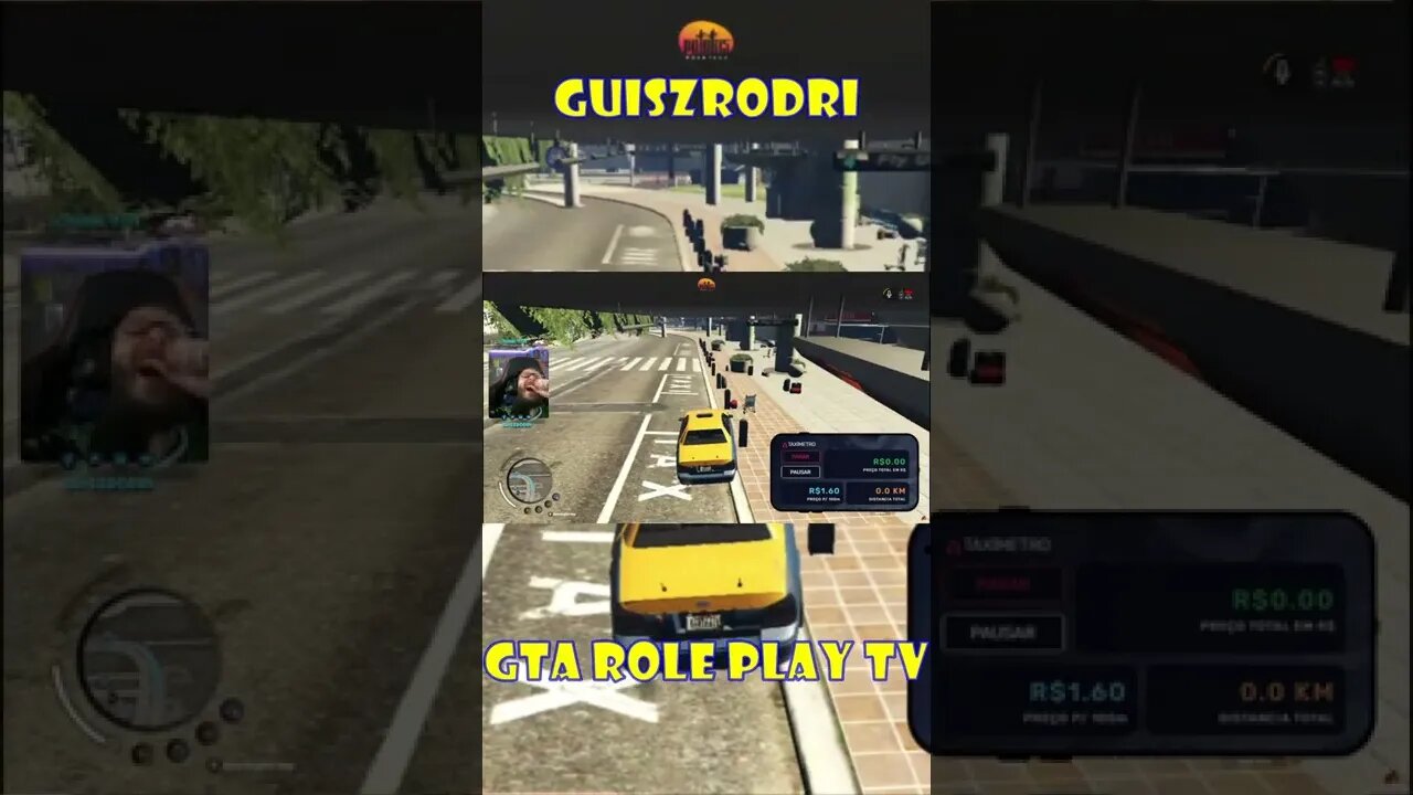 TAXISTA GUISZRODRI É ROUBADO EM FRENTE AO AEROPORTO / POTATOSRP / GTA RP