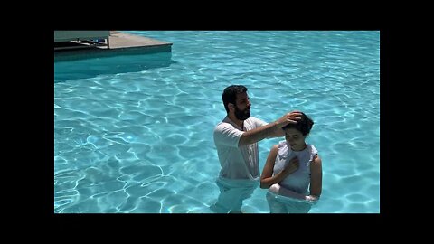 Ex-Muslims getting baptized in Jesus