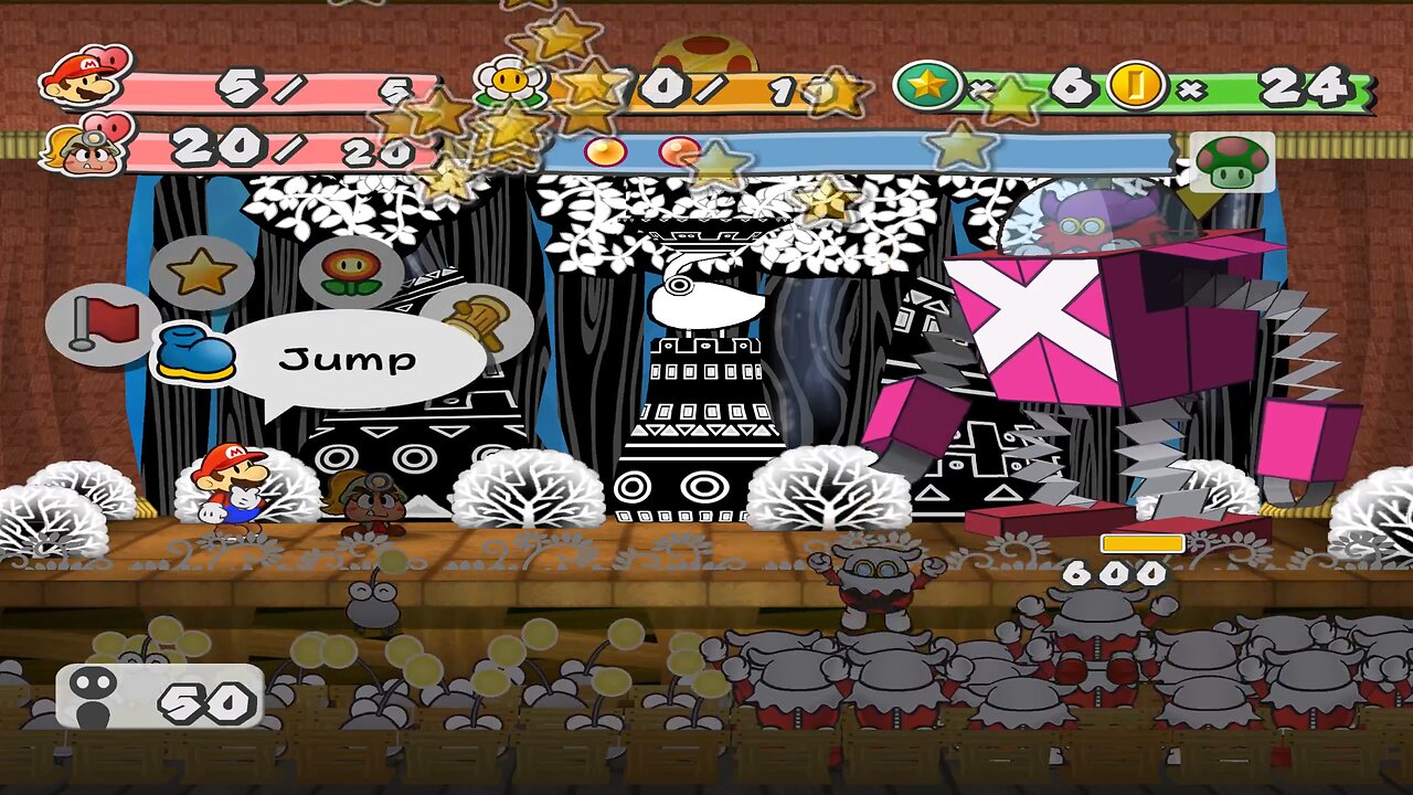 Great Boogly Moogly! - Paper Mario: TTYD - Enemy HP x 20 - Part 4