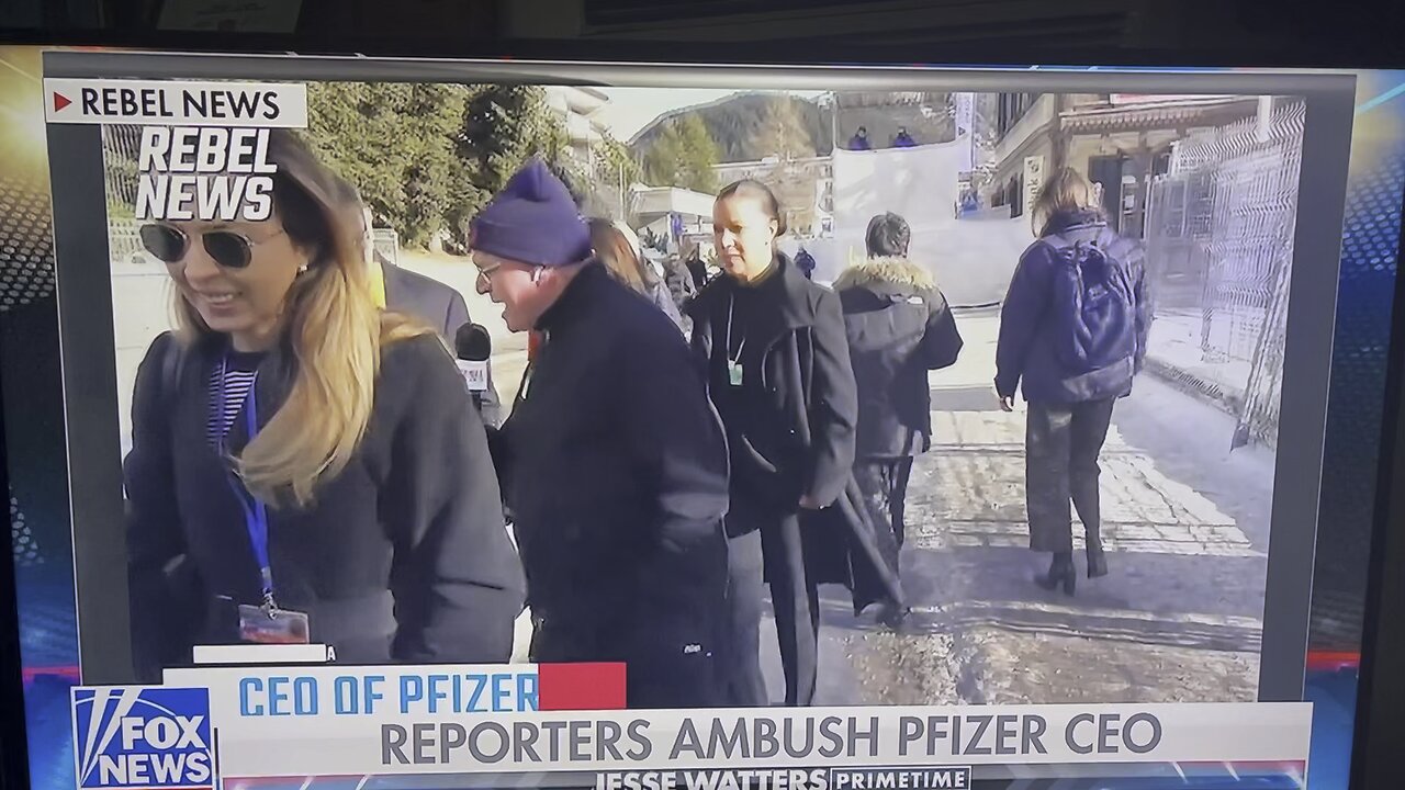 Pfizer CEO question by media