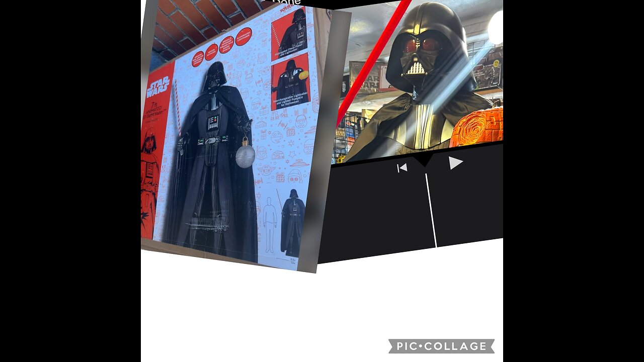 7 foot animatronic Vader
