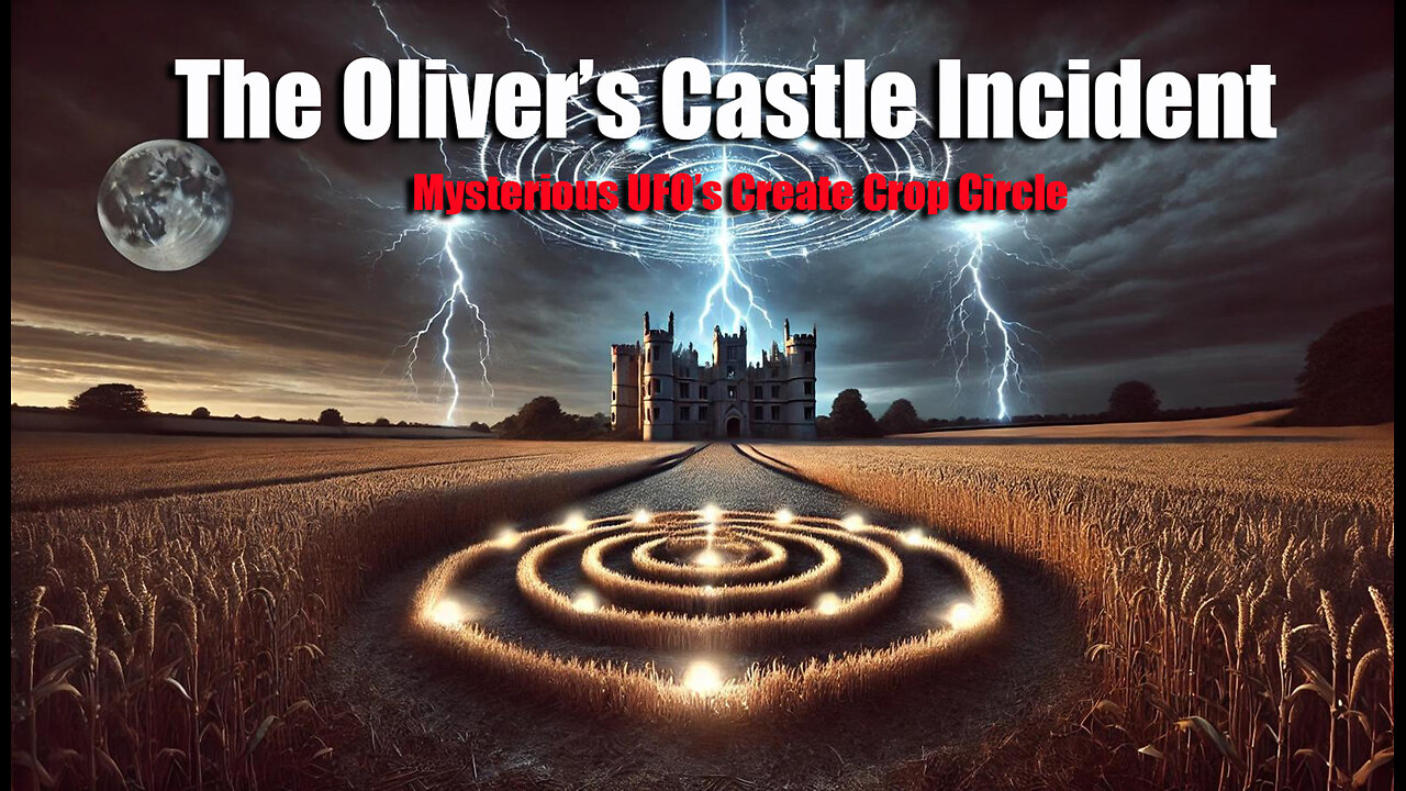 The Oliver’s Castle Incident: Mysterious UFOs Create Crop Circle