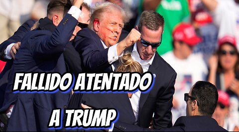 Atentado FALLIDO contra Donald TRUMP