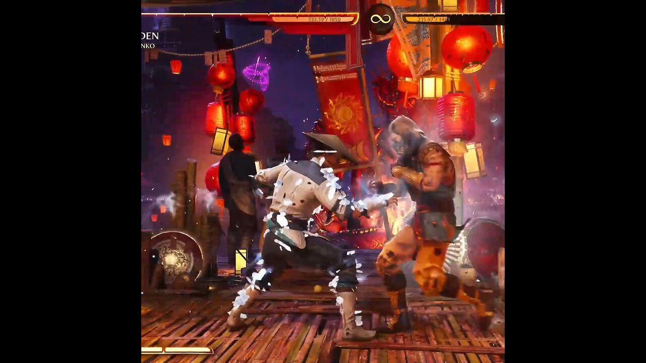 Raiden X-ray on Mortal Kombat 1 PS5