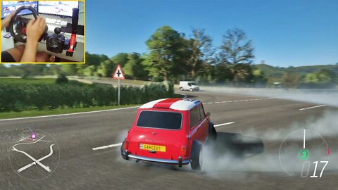 MINI COOPER S - Forza Horizon 4 - FH4 / Logitech G29 Gameplay