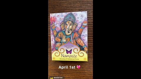 4/1/23 card: beautiful soul blessing