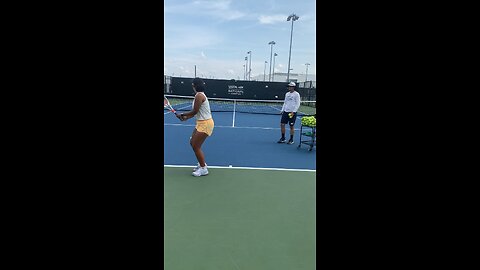 Mariana Faint Tennis at USTA National Campus in Orlando, Florida