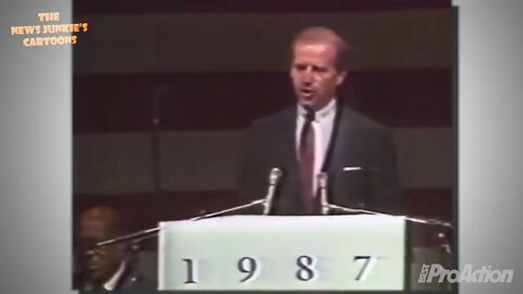 Joe Biden lying in 1987, plagiarizing other politicians’ speeches.